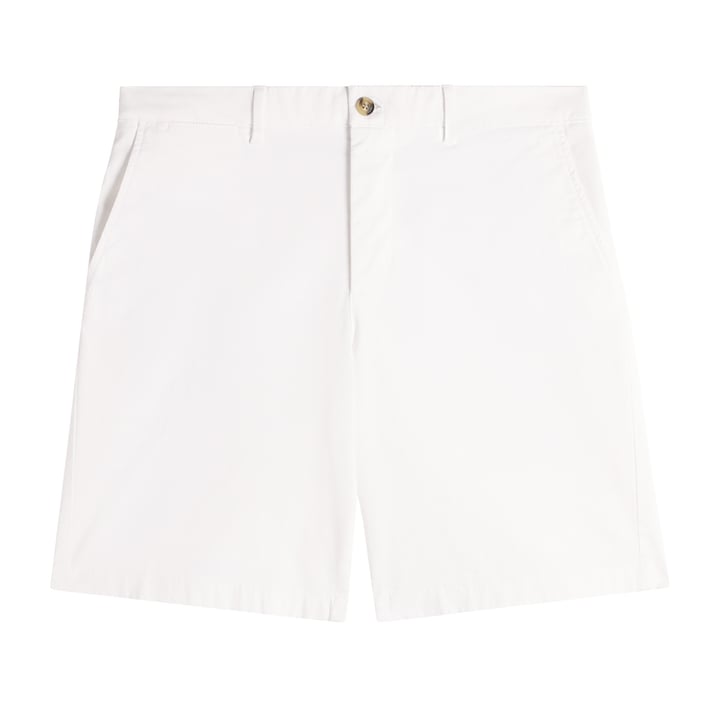 Shane Cotton Stretch Shorts White J.Lindeberg