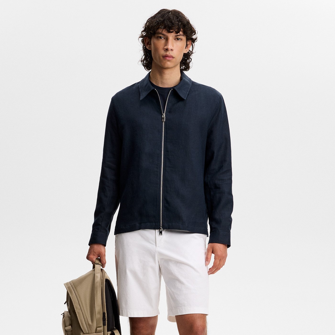 Shane Cotton Stretch Shorts Weiß J.Lindeberg Shane Cotton Stretch Shorts Weiß J.Lindeberg