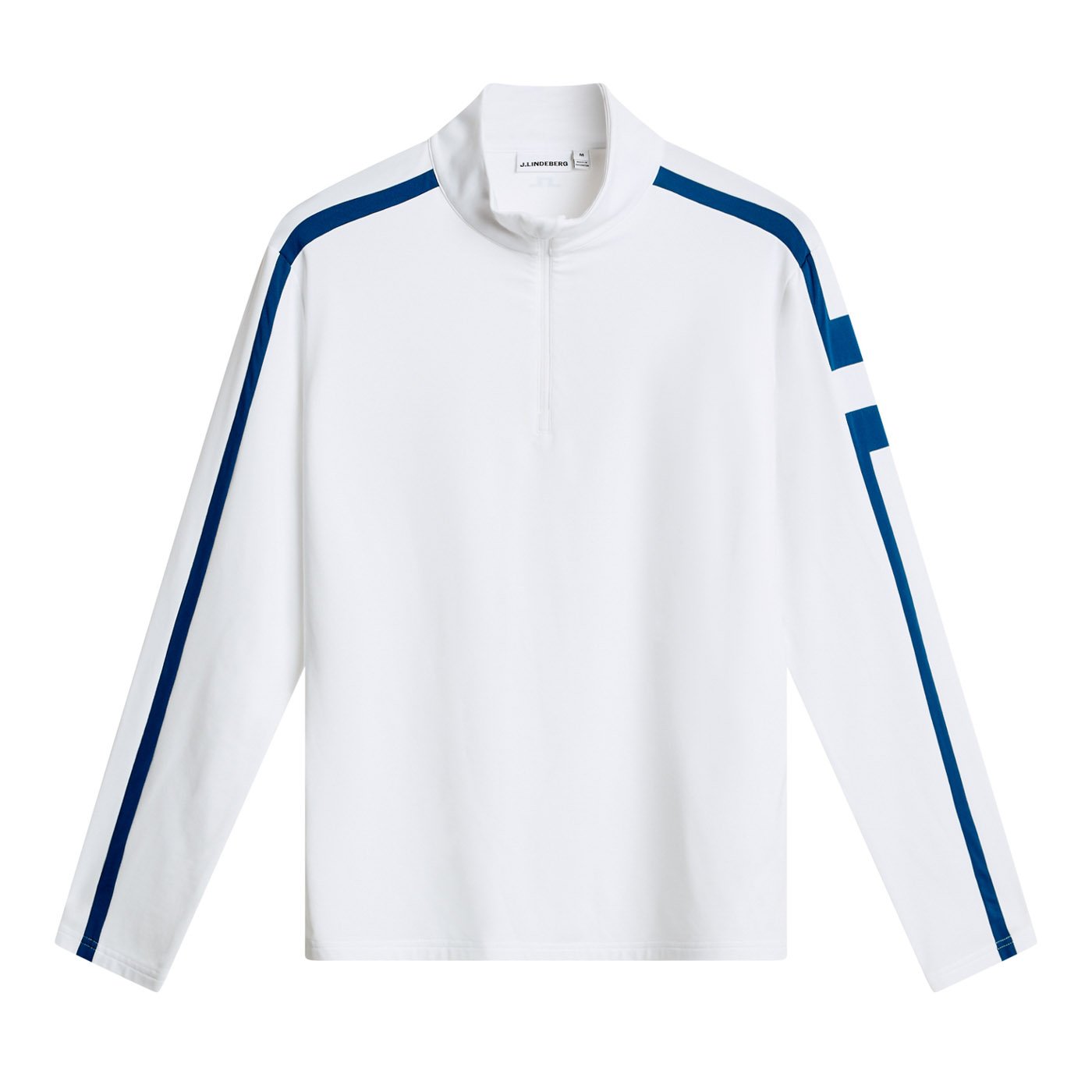 Keaton Quarter Zip Mid Layer Hvit J.Lindeberg Keaton Quarter Zip Mid Layer Hvit J.Lindeberg
