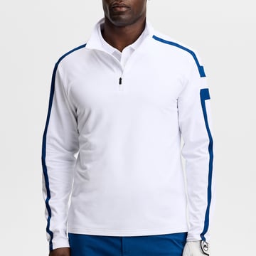 Keaton Quarter Zip Mid Layer Hvit J.Lindeberg