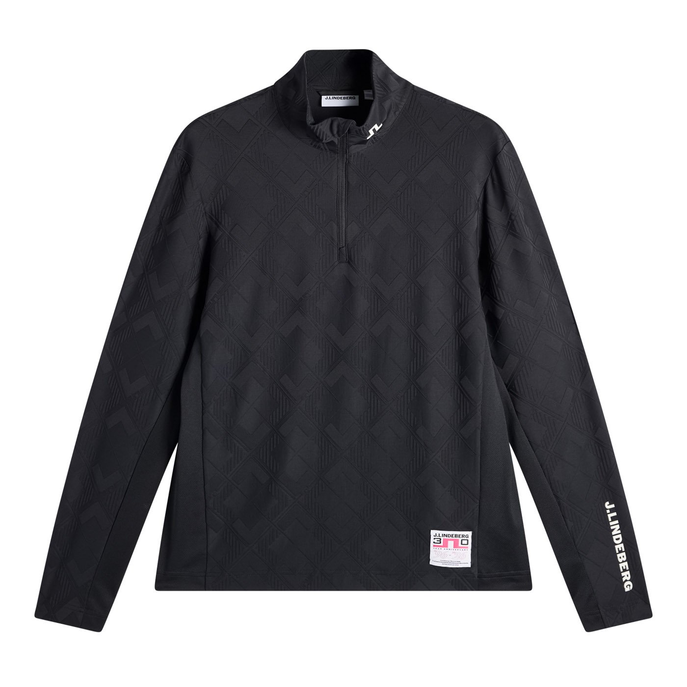 30Y Matthew Midlayer Svart J.Lindeberg