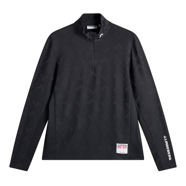 30Y Matthew Midlayer Svart J.Lindeberg