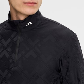 30Y Matthew Midlayer Svart J.Lindeberg