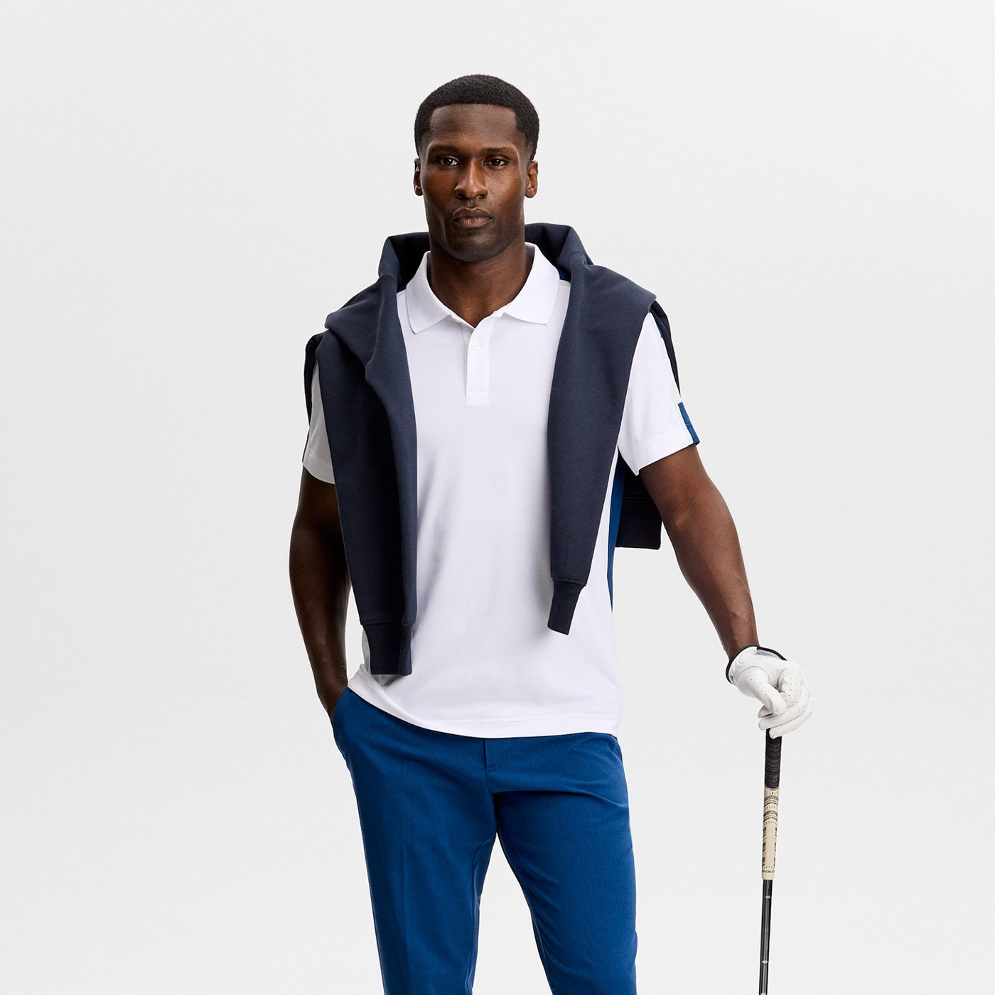 Viggo Polo White J.Lindeberg