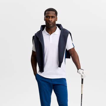 Viggo Polo White J.Lindeberg