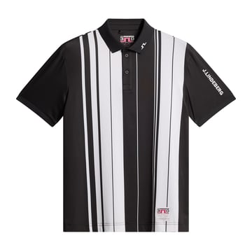 30Y Tour Tech Striped Polo J.Lindeberg
