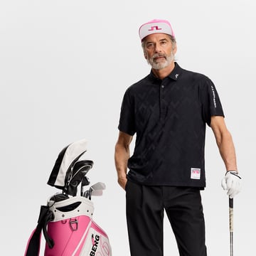 30Y Matt Relaxed Polo Svart J.Lindeberg
