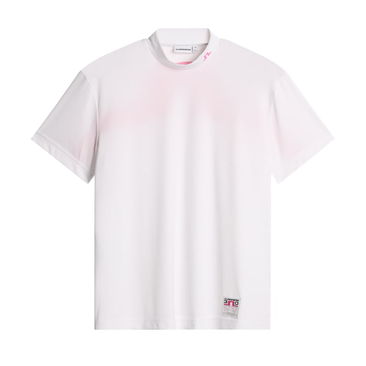 30Y Rory Kv Mock Neck Vit J.Lindeberg