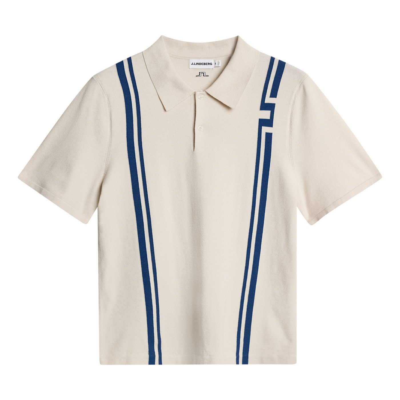 Rylan Stripe Knit Golf Polo J.Lindeberg