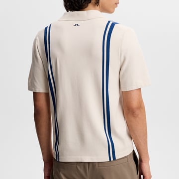 Rylan Stripe Knit Golf Polo J.Lindeberg