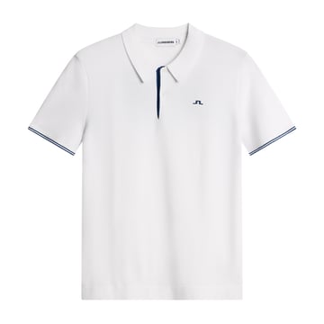 Matheo Knit Golf Polo Vit J.Lindeberg