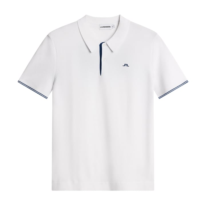 Matheo Knit Golf Polo Valkoinen J.Lindeberg