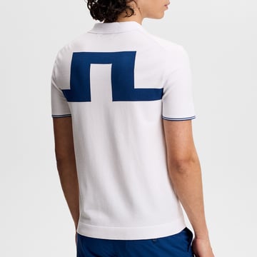 Matheo Knit Golf Polo Vit J.Lindeberg