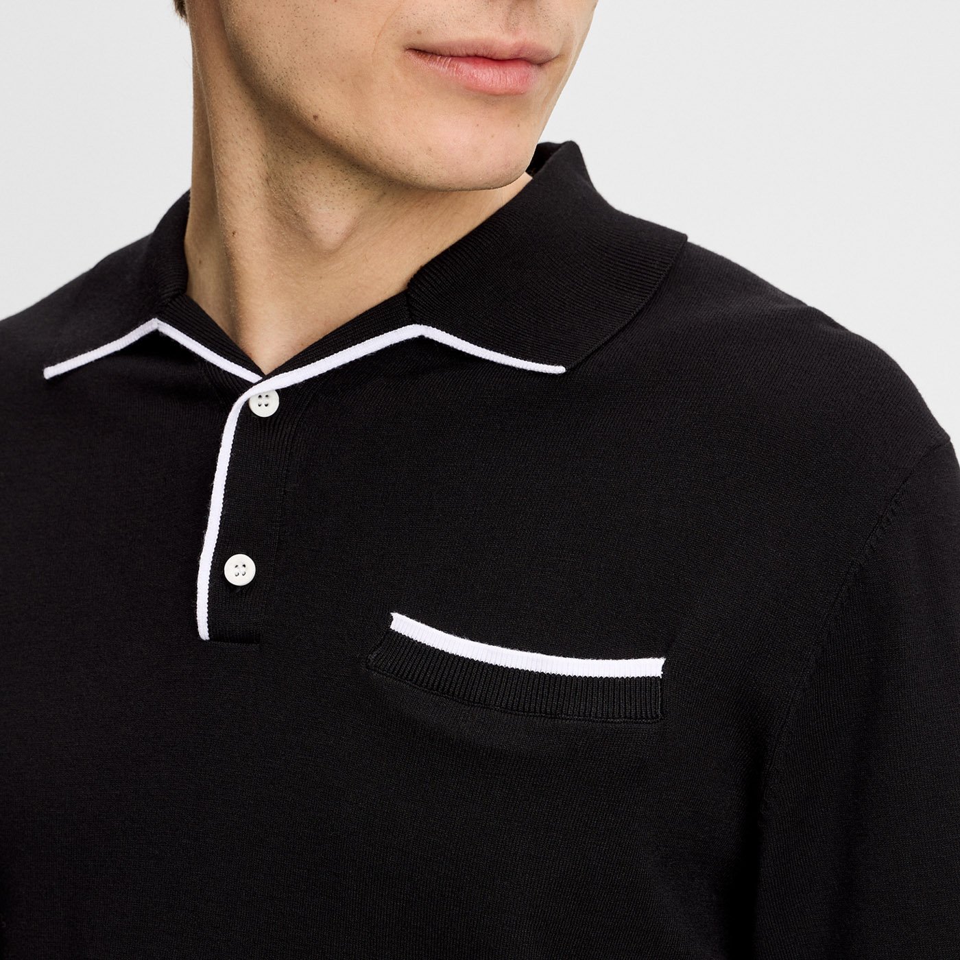 30Y Jesper Retro Relaxed Polo Svart J.Lindeberg 30Y Jesper Retro Relaxed Polo Svart J.Lindeberg