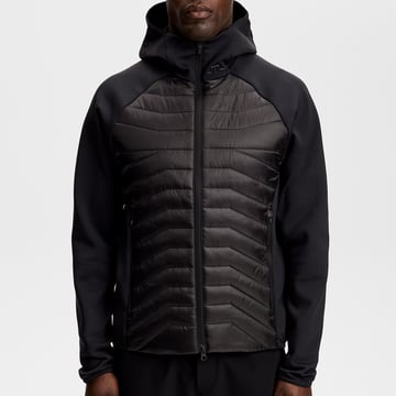 Heyden Quilt Hybrid Hood Sort J.Lindeberg