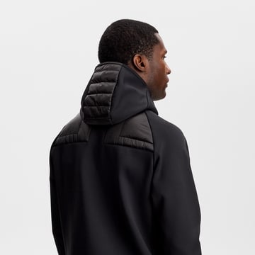 Heyden Quilt Hybrid Hood Sort J.Lindeberg