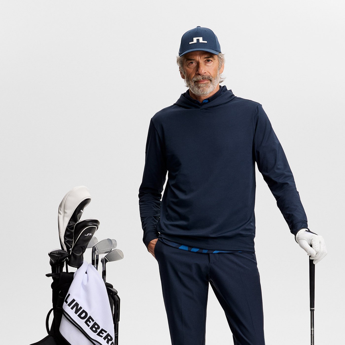 Vent Golf Hood Blå J.Lindeberg Vent Golf Hood Blå J.Lindeberg