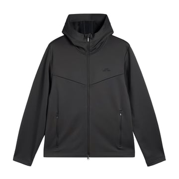 Maclean Zip Hood Svart J.Lindeberg