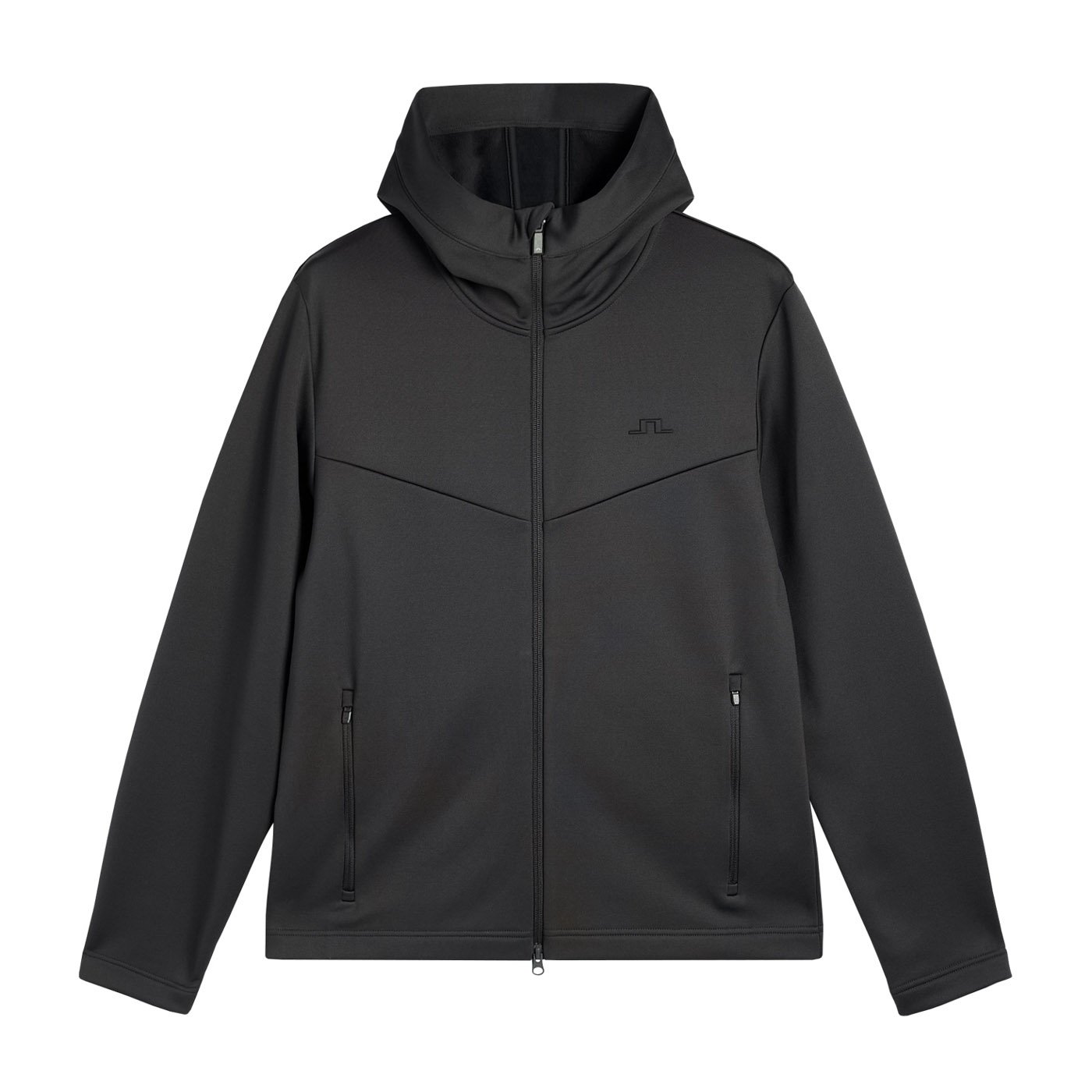 Maclean Zip Hood Svart Maclean Zip Hood Svart