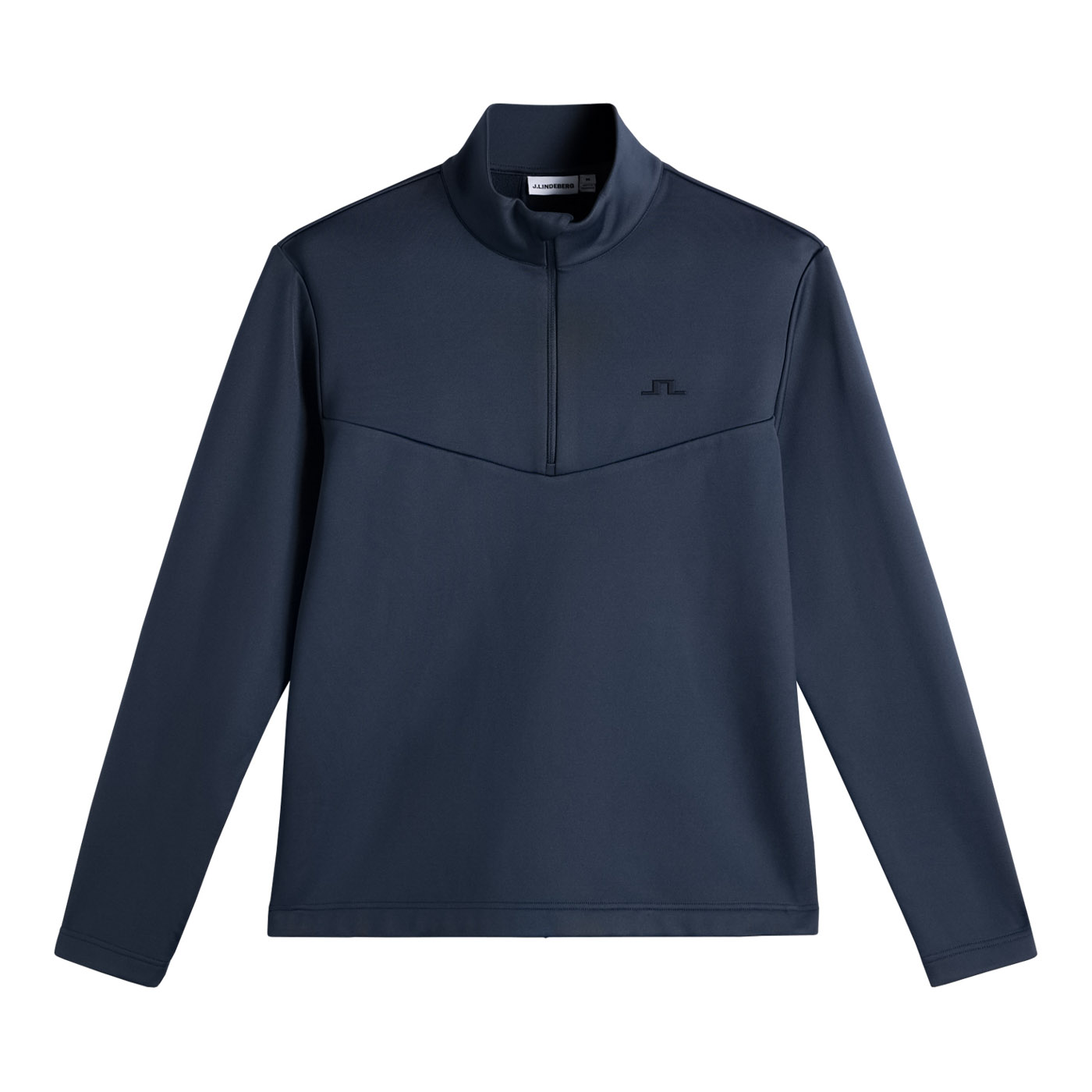 J.Lindeberg Maclean Quarter Zip Mid Layer Blue