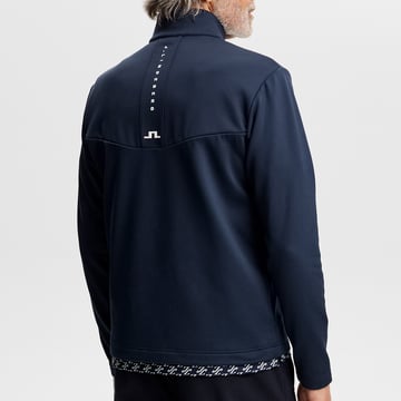Maclean Quarter Zip Mid Layer Blå J.Lindeberg