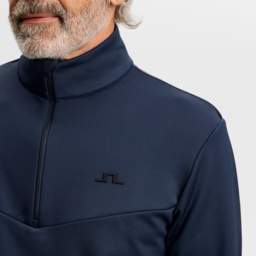 Maclean Quarter Zip Mid Layer Blå J.Lindeberg