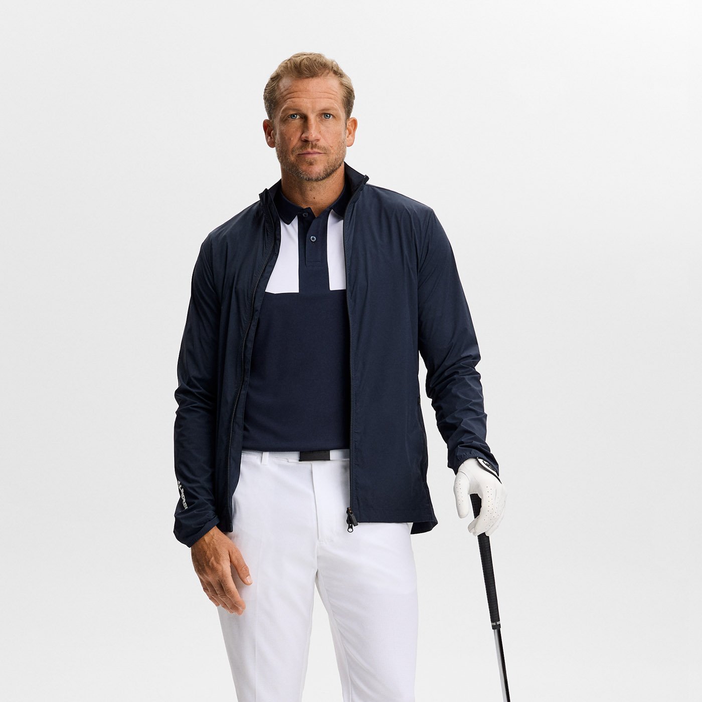 Calex Polo Blå J.Lindeberg Calex Polo Blå J.Lindeberg