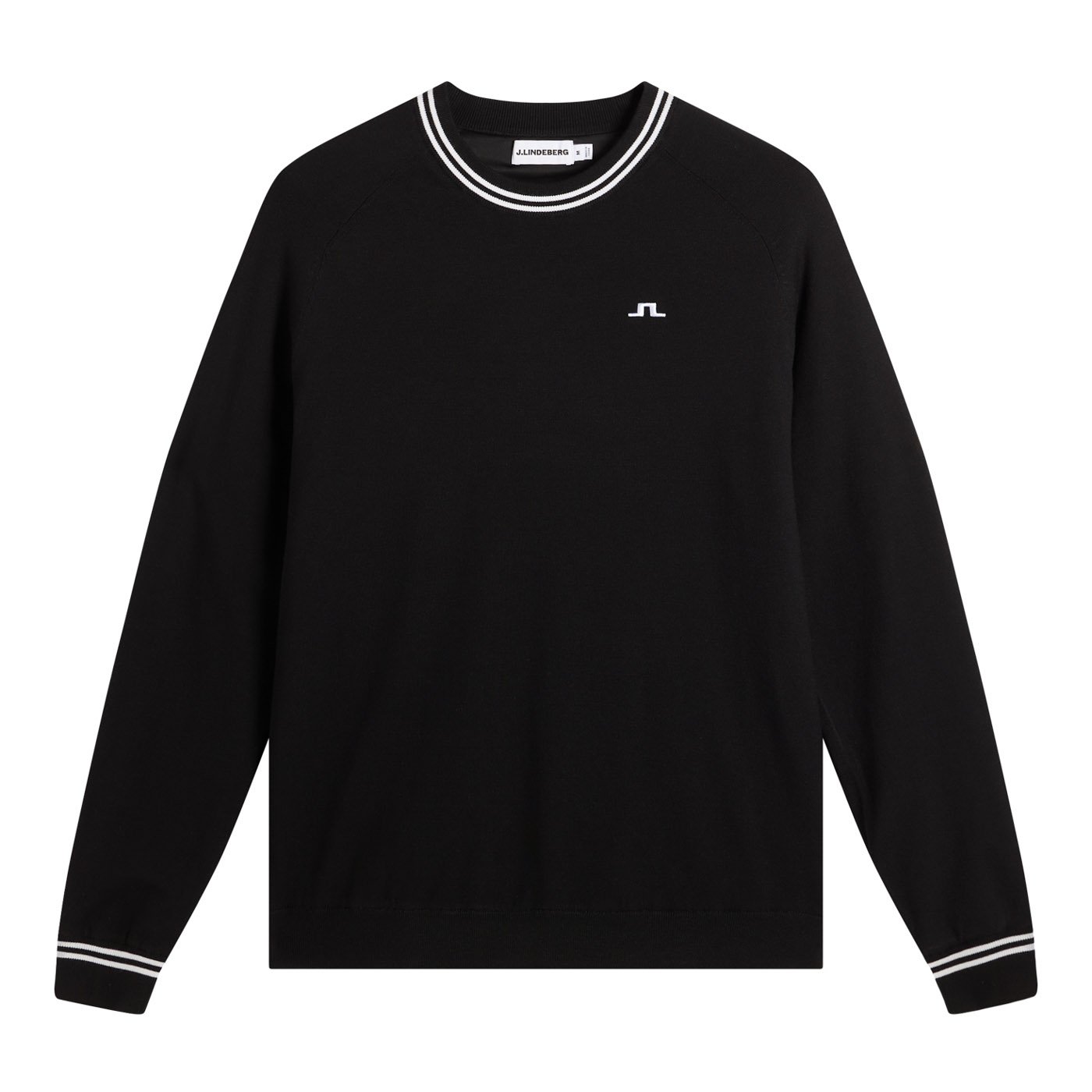 Kenny Windbreaker Knit Sweater Svart J.Lindeberg