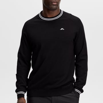 Kenny Windbreaker Knit Sweater Svart J.Lindeberg
