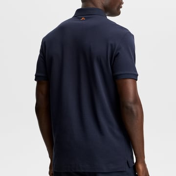 Tour Tech Pique Polo Blau J.Lindeberg