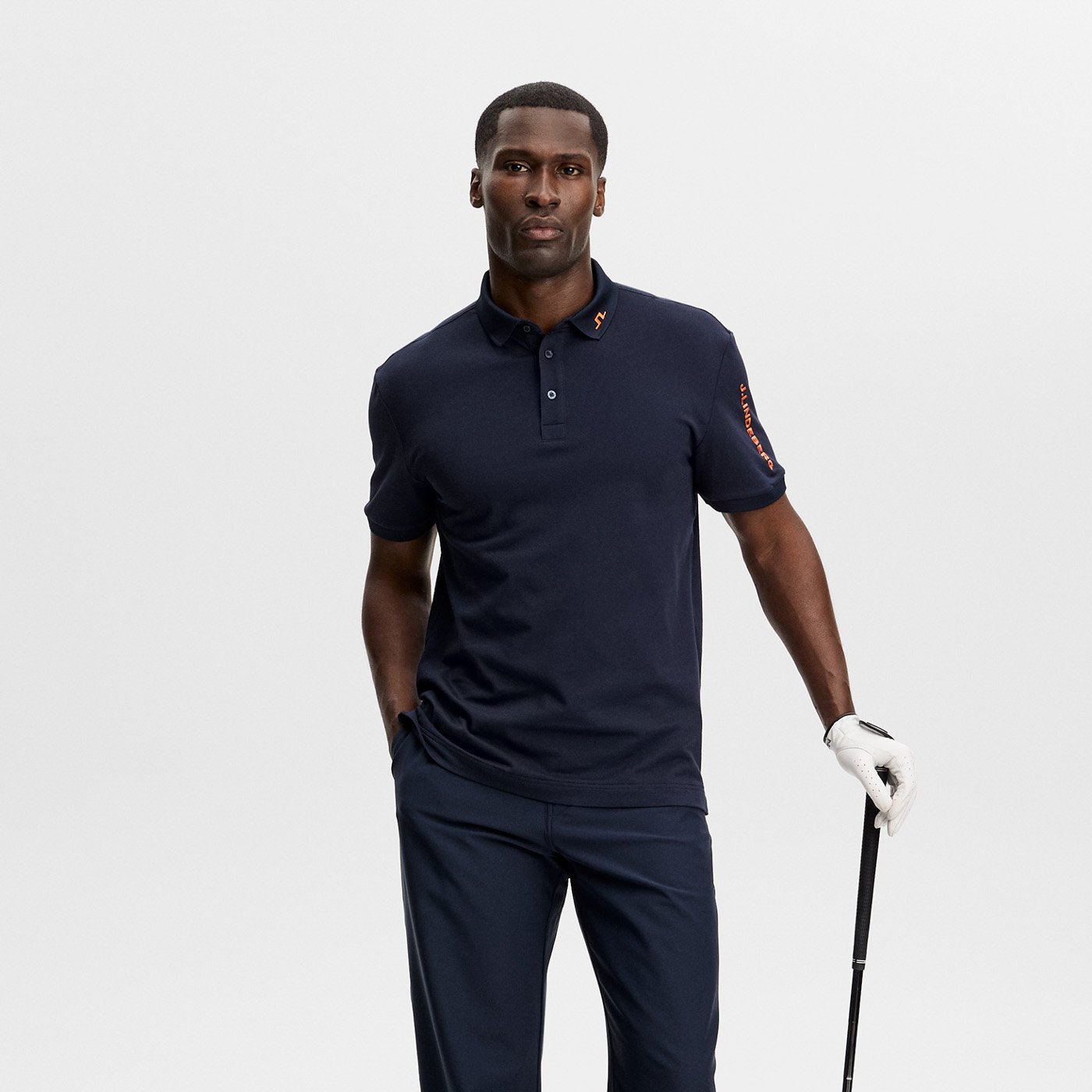 Tour Tech Pique Polo Blau J.Lindeberg Tour Tech Pique Polo Blau J.Lindeberg