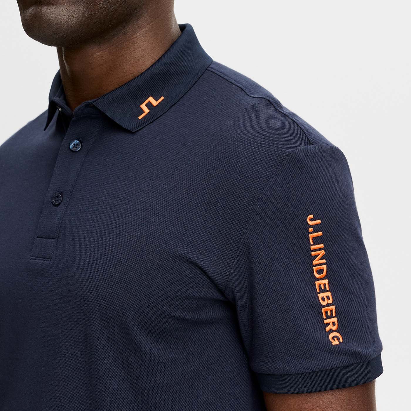 Tour Tech Pique Polo Blau J.Lindeberg Tour Tech Pique Polo Blau J.Lindeberg