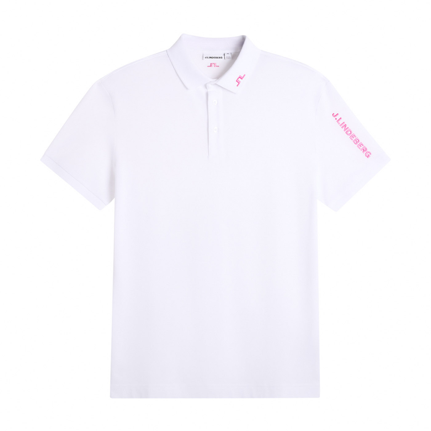 Tour Tech Pique Polo Weiß