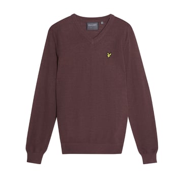 Golf V Neck Pullover Pink Lyle & Scott