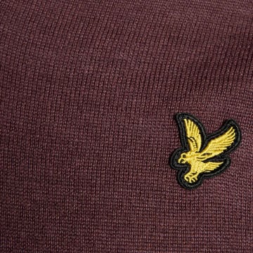 Golf V Neck Pullover Pink Lyle & Scott