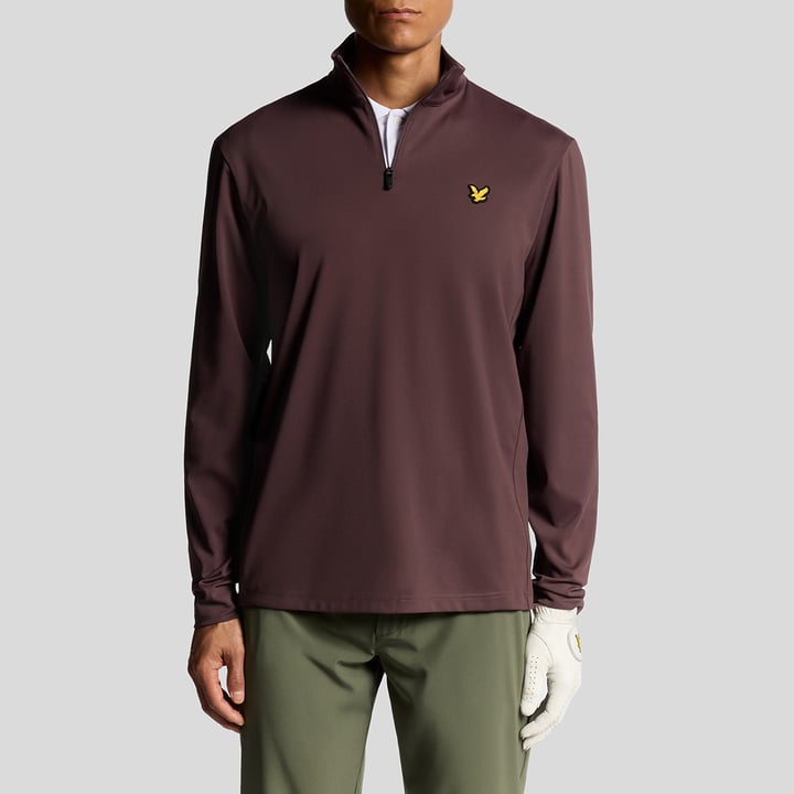 Golf Course Midlayer Pink Lyle & Scott