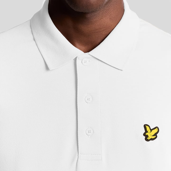 Core Polo Shirt Vit Lyle & Scott Core Polo Shirt Vit Lyle & Scott