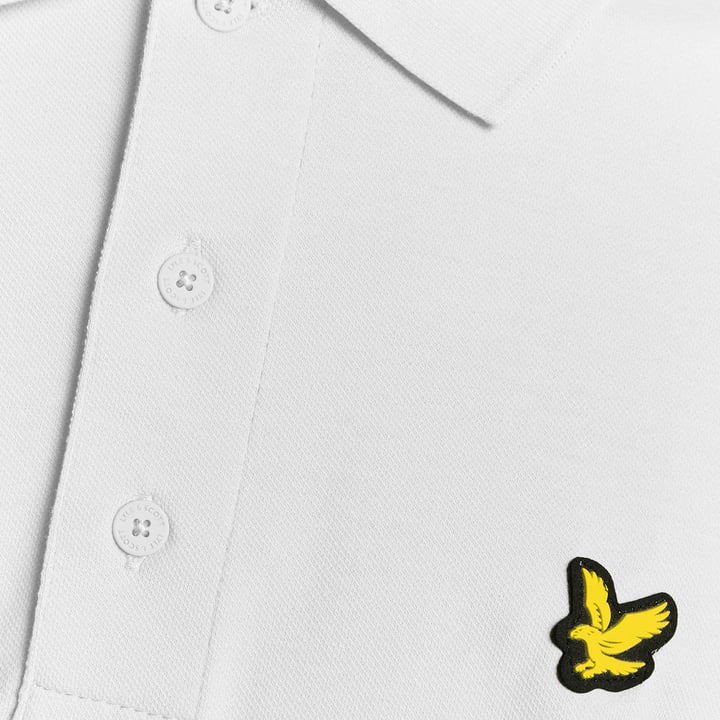 Core Polo Shirt Vit Lyle & Scott Core Polo Shirt Vit Lyle & Scott