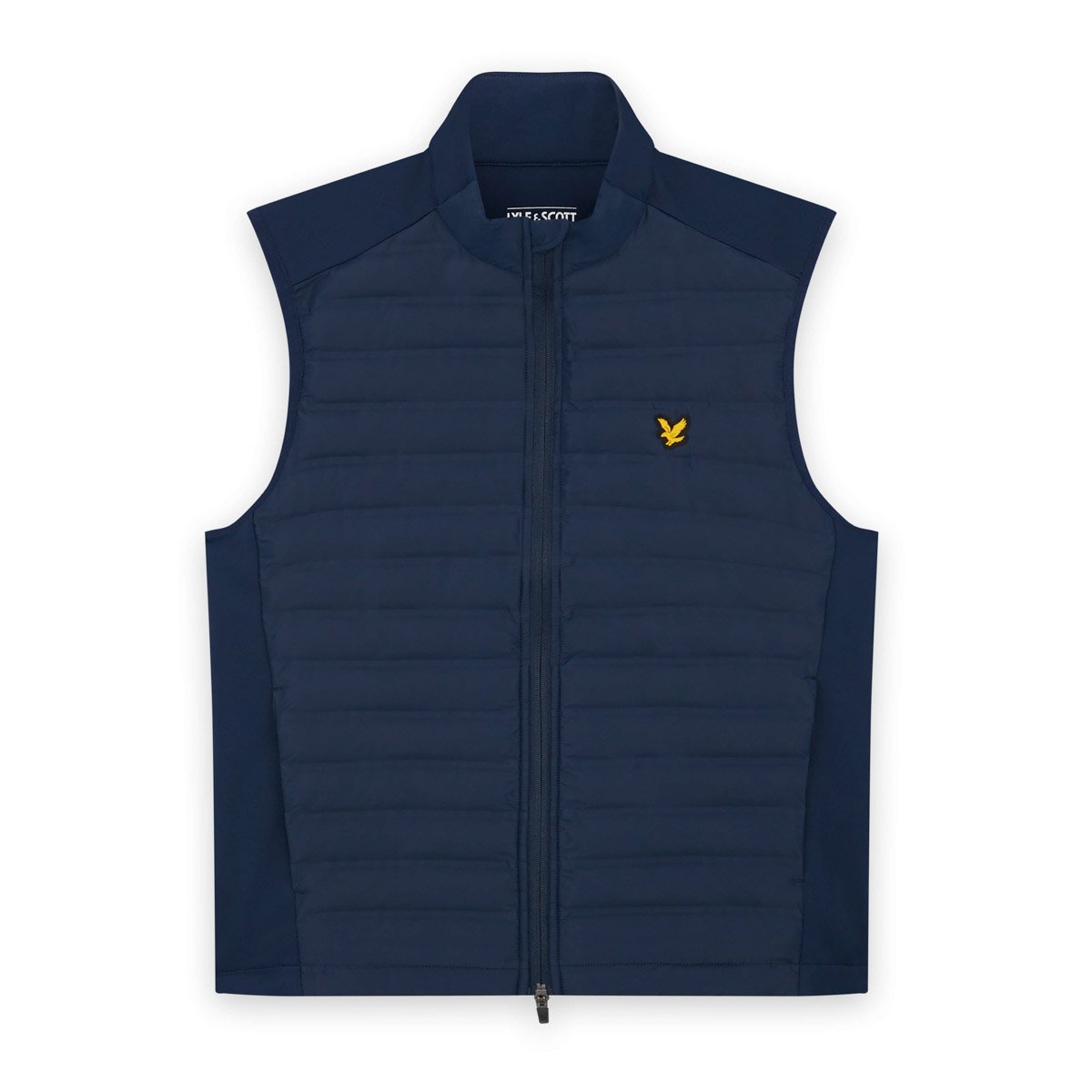Hybrid Quilted Full Zip Golf Gilet
