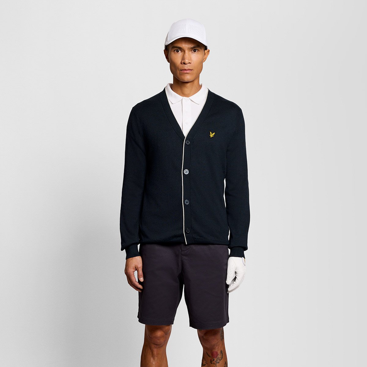 Golf Light Weight Cardigan Lyle & Scott Golf Light Weight Cardigan Lyle & Scott