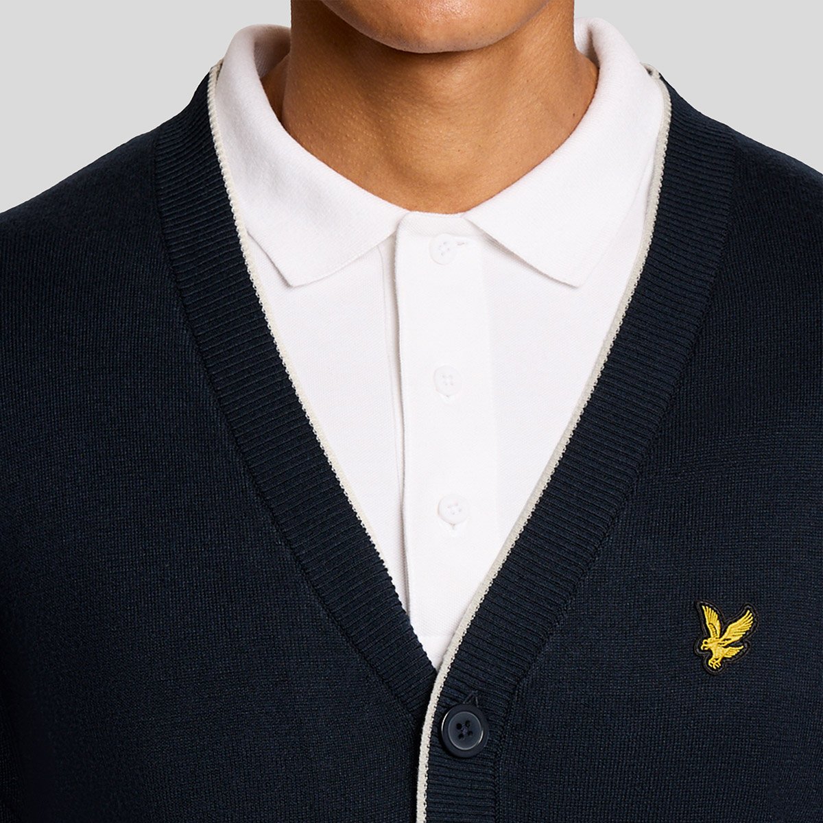 Golf Light Weight Cardigan Lyle & Scott Golf Light Weight Cardigan Lyle & Scott