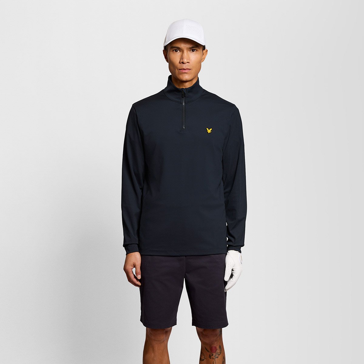 Golf Core Quarter Zip Midlayer Lyle & Scott