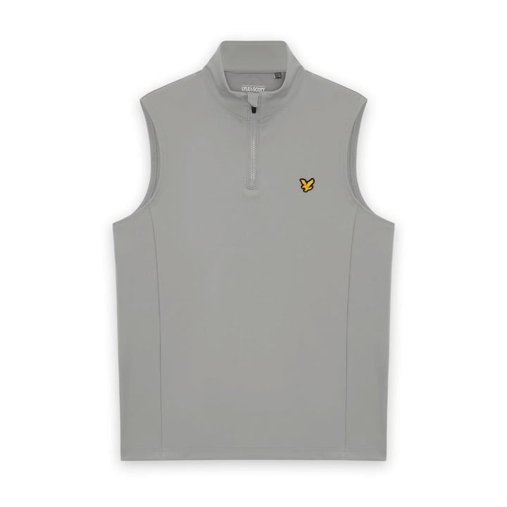 Golf Core Quarter Zip Midlayer Vest Lyle & Scott