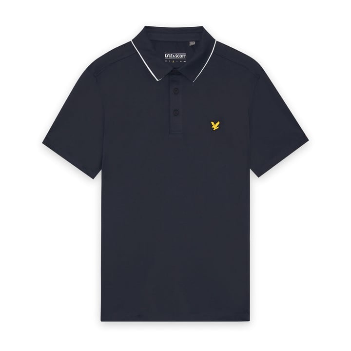 Golf Contrast Collar Polo Lyle & Scott