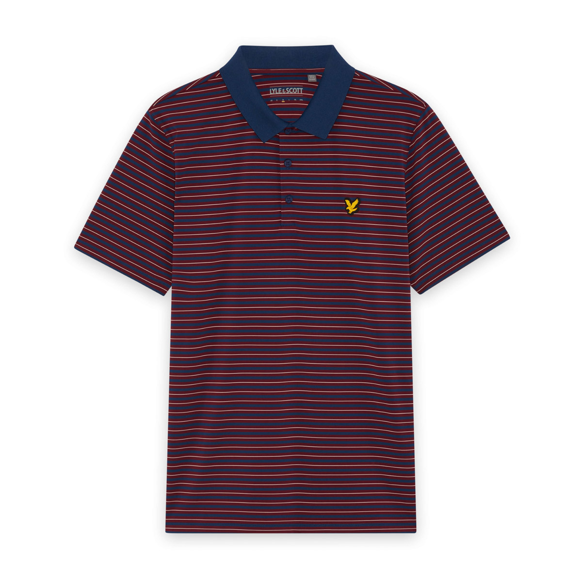 Lyle & Scott Golf Striped Polo