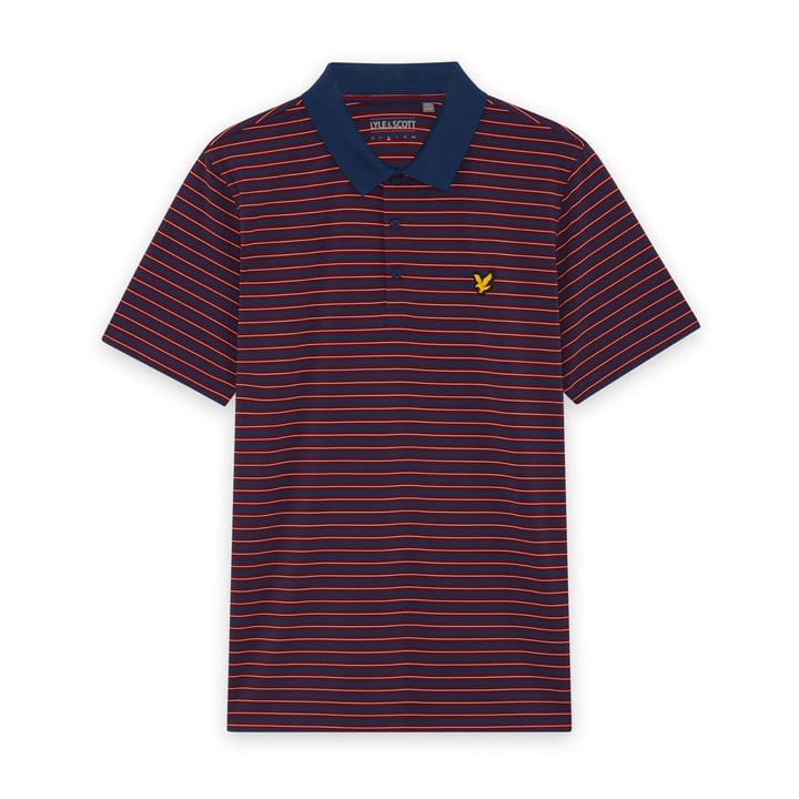 Golf Striped Polo Lyle & Scott