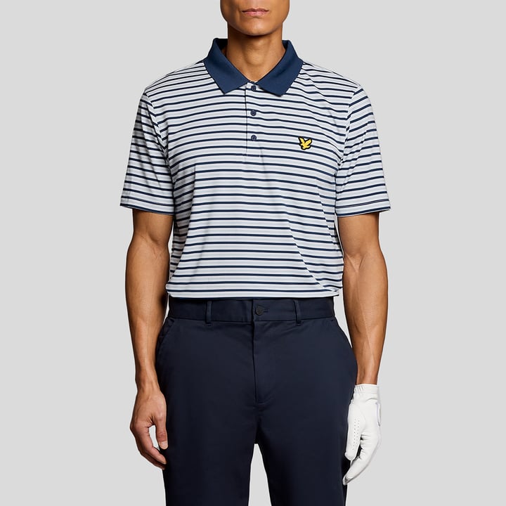 Golf Striped Polo Lyle & Scott