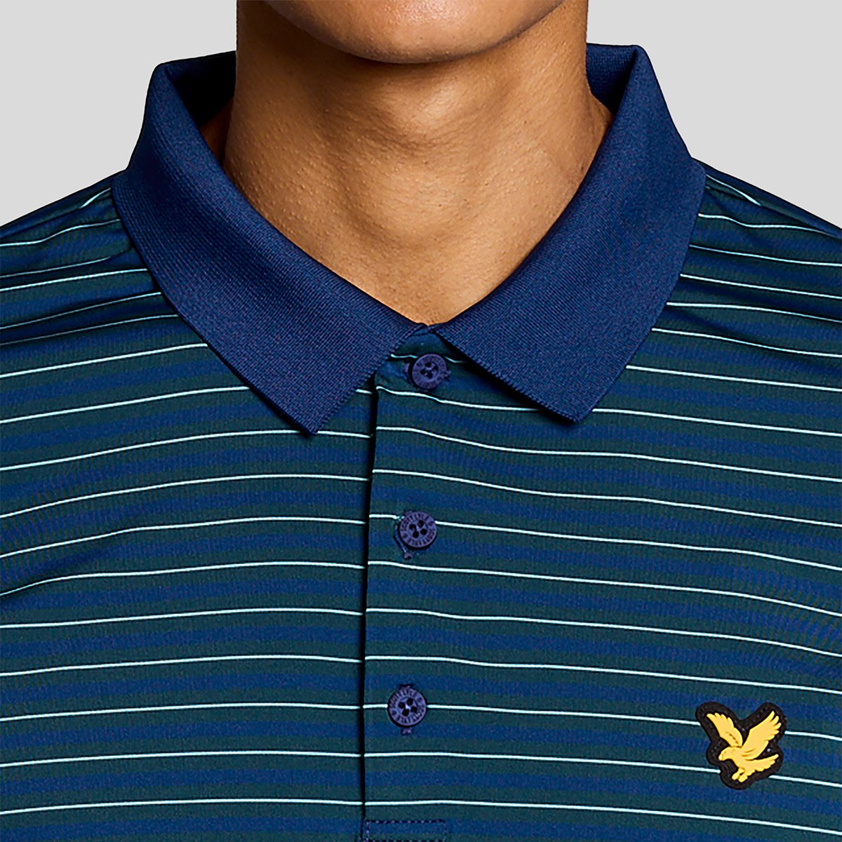 Golf Striped Polo Lyle & Scott