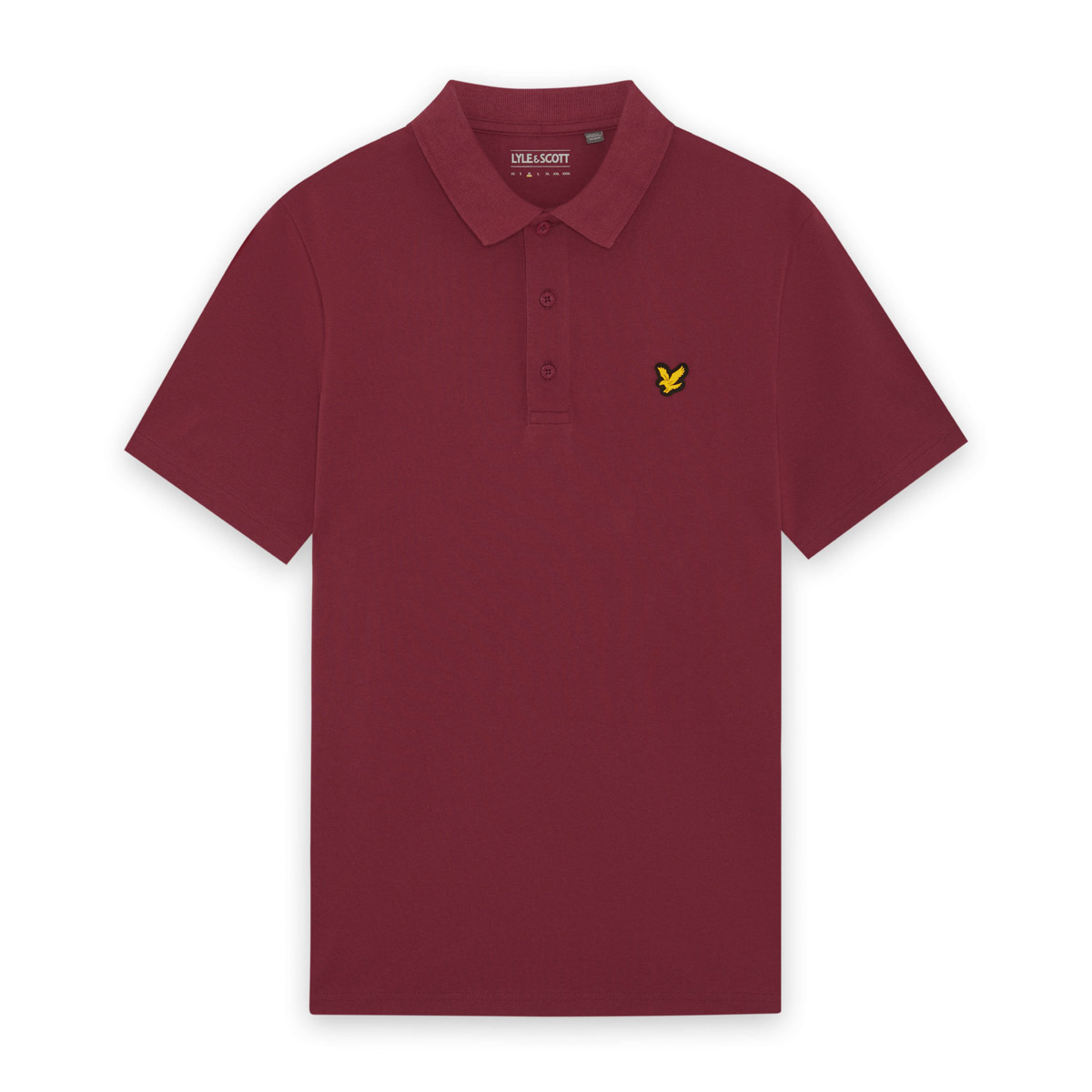 Golf Core Polo Rot