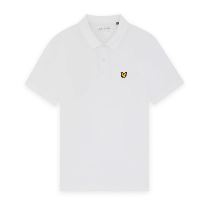 Golf Core Polo Hvid Lyle & Scott